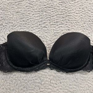 Victoria Secret Bra 32A T-Shirt Bra Fabulous By Victoria Strapless